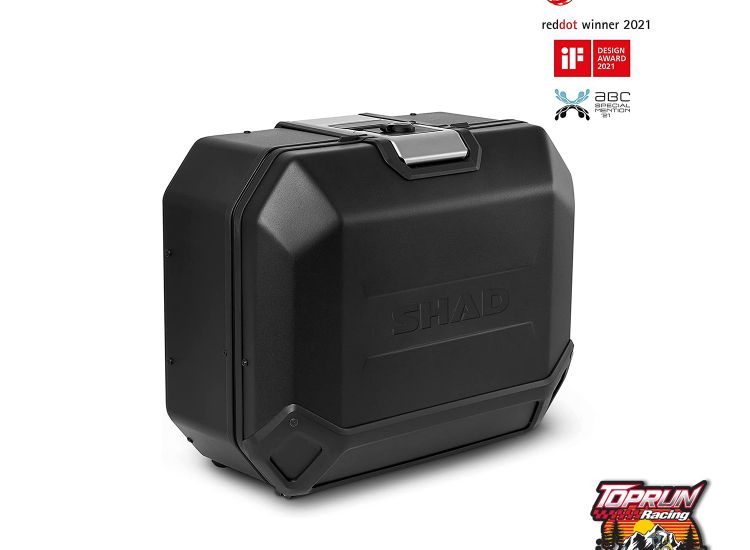 THÙNG NHÔM CHỨA ĐỒ TREO BÊN PHẢI (36 LÍT) PHIÊN BẢN ĐEN - RIGHT SIDE CASE TR36R TERRA BLACK EDITION