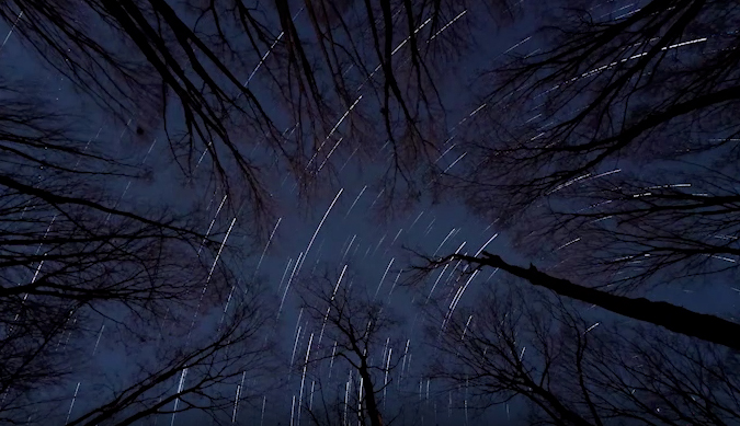 Hiệu ứng quay đêm Star Trail